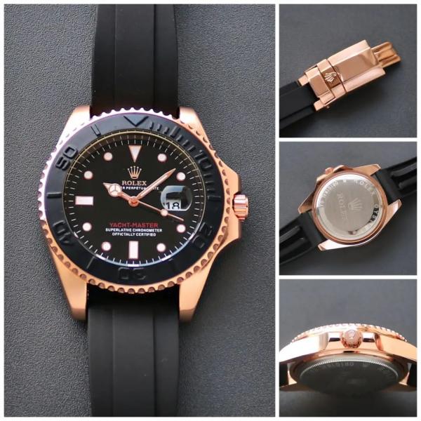 Role_x Oyster perpetual Yatch Master Battery operated  Copper